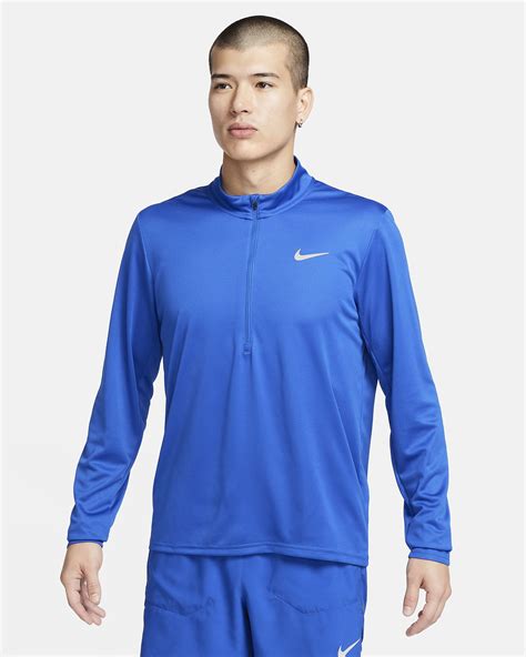 nike dri-fit langarm-laufoberteil mit halbreißverschluss für herren|Nike Pacer Dri.